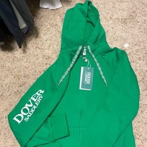 Dover Saddlery hooded zip up NWT